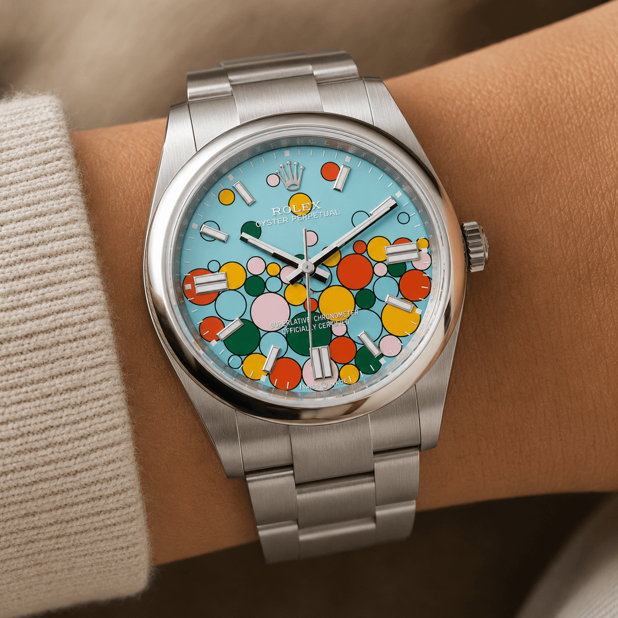 Rolex Oyster Perpetual "Celebration Dial"
